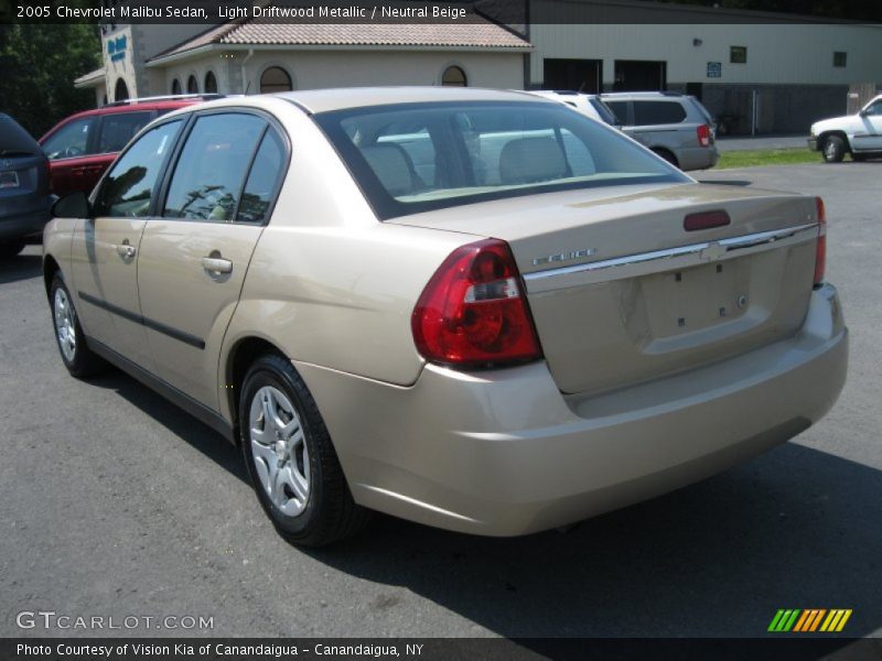 Light Driftwood Metallic / Neutral Beige 2005 Chevrolet Malibu Sedan