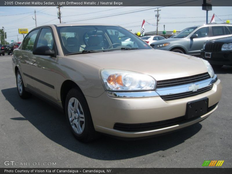 Light Driftwood Metallic / Neutral Beige 2005 Chevrolet Malibu Sedan