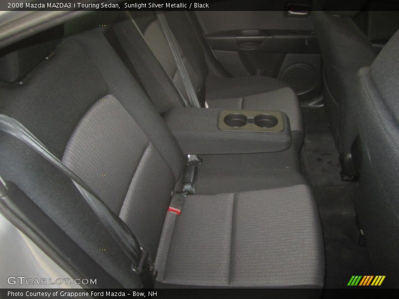 Sunlight Silver Metallic / Black 2008 Mazda MAZDA3 i Touring Sedan