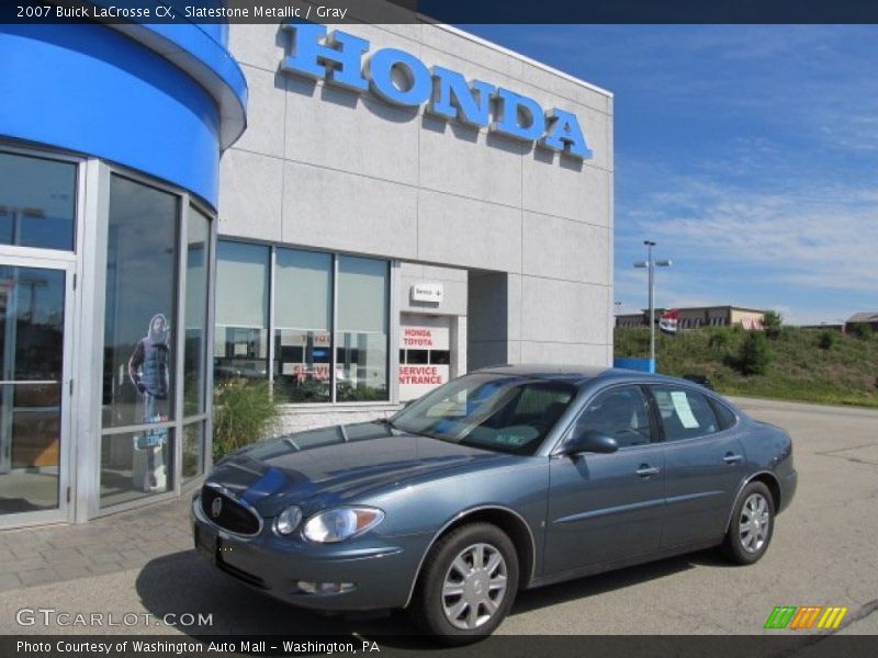 Slatestone Metallic / Gray 2007 Buick LaCrosse CX