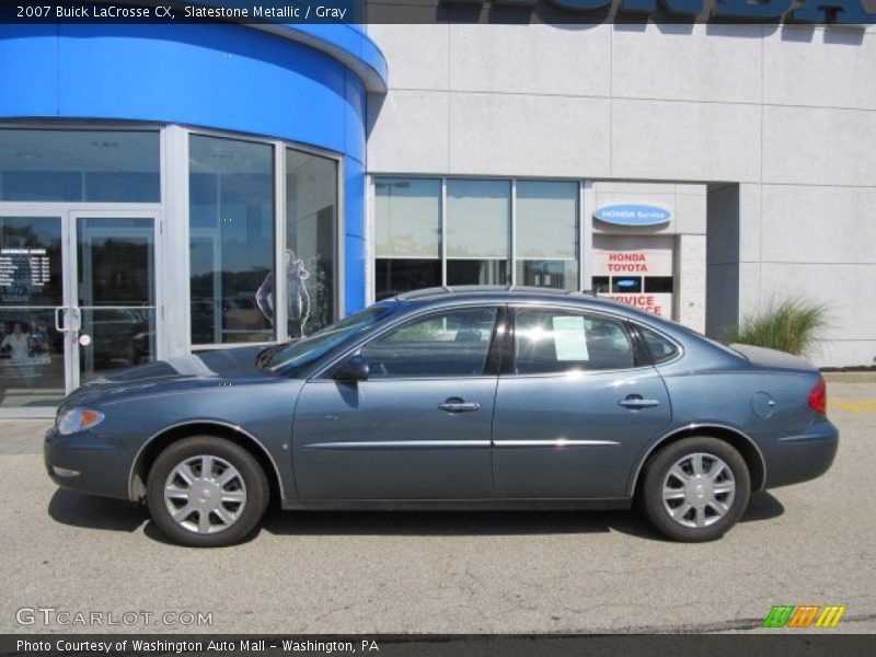 Slatestone Metallic / Gray 2007 Buick LaCrosse CX