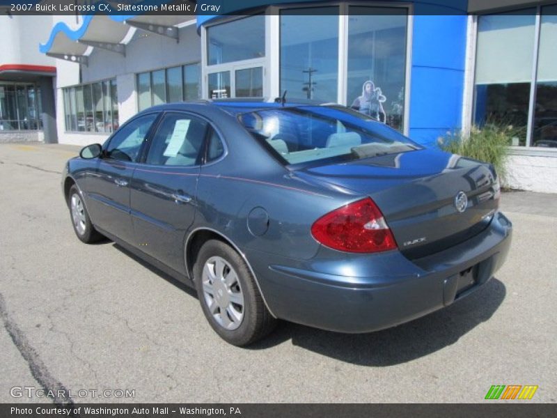 Slatestone Metallic / Gray 2007 Buick LaCrosse CX