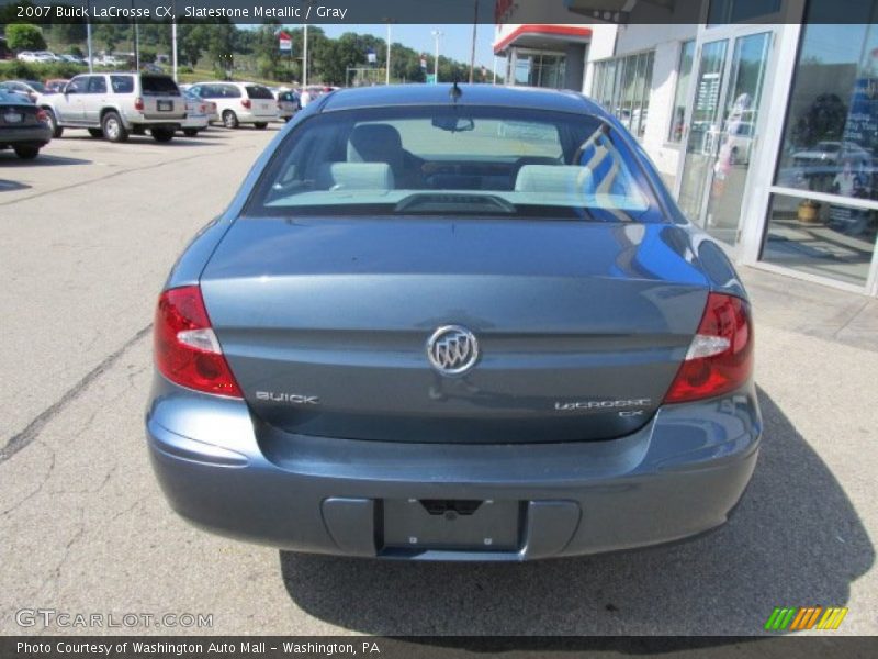 Slatestone Metallic / Gray 2007 Buick LaCrosse CX