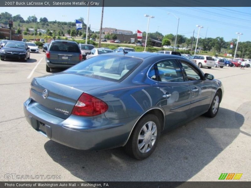 Slatestone Metallic / Gray 2007 Buick LaCrosse CX