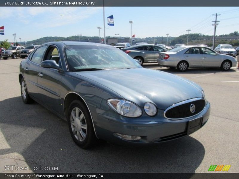 Slatestone Metallic / Gray 2007 Buick LaCrosse CX