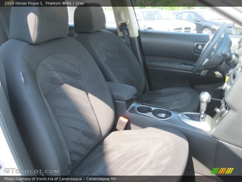Phantom White / Gray 2009 Nissan Rogue S