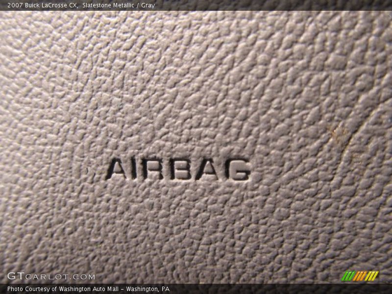 Slatestone Metallic / Gray 2007 Buick LaCrosse CX