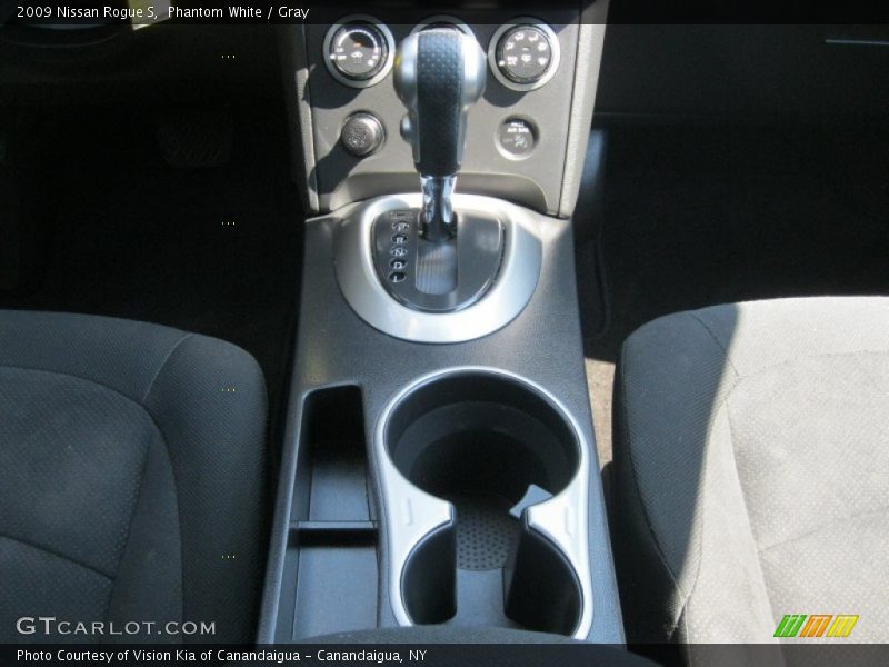 Phantom White / Gray 2009 Nissan Rogue S