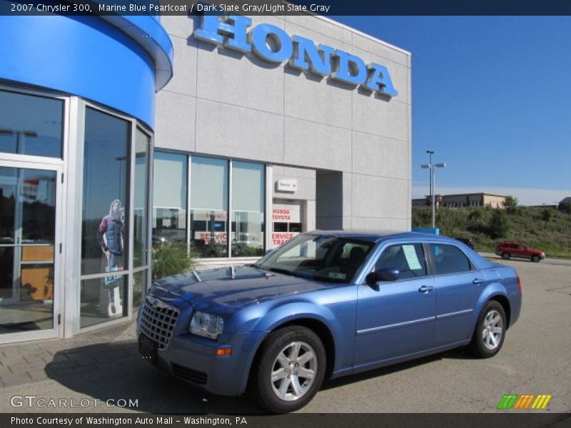 Marine Blue Pearlcoat / Dark Slate Gray/Light Slate Gray 2007 Chrysler 300