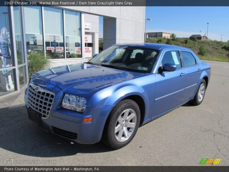 Marine Blue Pearlcoat / Dark Slate Gray/Light Slate Gray 2007 Chrysler 300