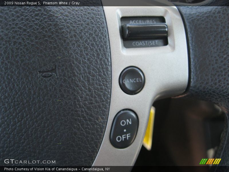 Phantom White / Gray 2009 Nissan Rogue S
