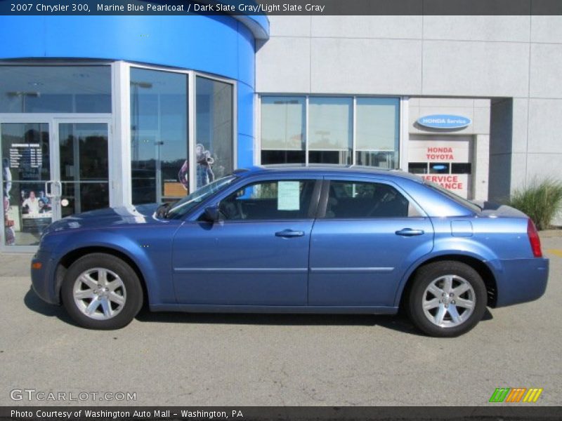 Marine Blue Pearlcoat / Dark Slate Gray/Light Slate Gray 2007 Chrysler 300