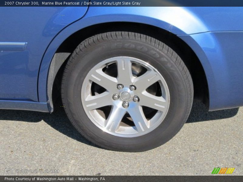 Marine Blue Pearlcoat / Dark Slate Gray/Light Slate Gray 2007 Chrysler 300