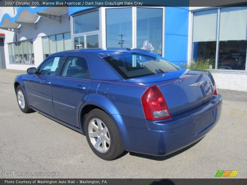 Marine Blue Pearlcoat / Dark Slate Gray/Light Slate Gray 2007 Chrysler 300
