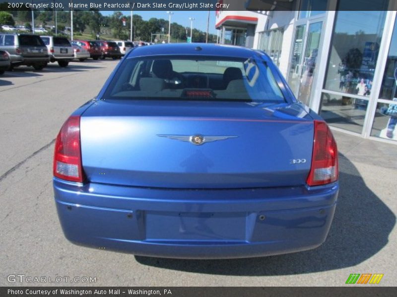 Marine Blue Pearlcoat / Dark Slate Gray/Light Slate Gray 2007 Chrysler 300