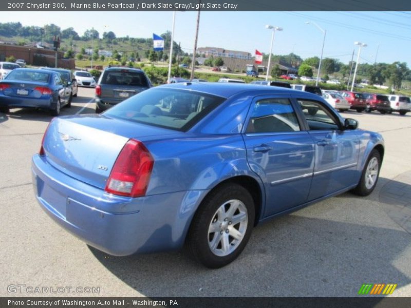 Marine Blue Pearlcoat / Dark Slate Gray/Light Slate Gray 2007 Chrysler 300