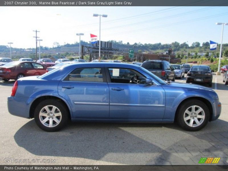 Marine Blue Pearlcoat / Dark Slate Gray/Light Slate Gray 2007 Chrysler 300