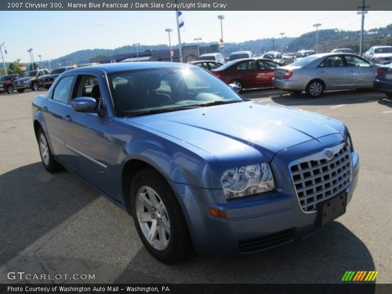 Marine Blue Pearlcoat / Dark Slate Gray/Light Slate Gray 2007 Chrysler 300