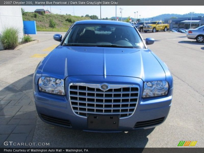 Marine Blue Pearlcoat / Dark Slate Gray/Light Slate Gray 2007 Chrysler 300