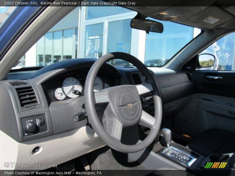 Marine Blue Pearlcoat / Dark Slate Gray/Light Slate Gray 2007 Chrysler 300