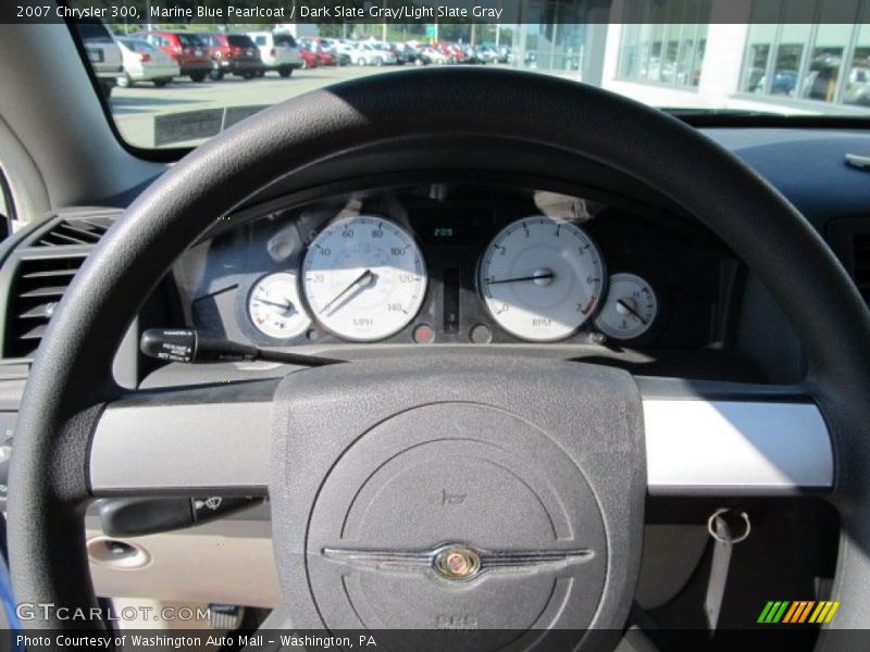 Marine Blue Pearlcoat / Dark Slate Gray/Light Slate Gray 2007 Chrysler 300
