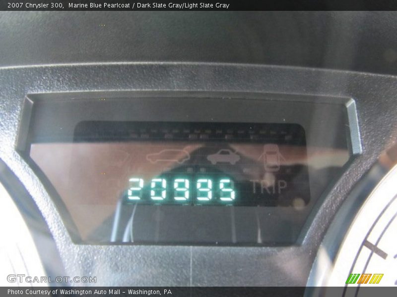 Marine Blue Pearlcoat / Dark Slate Gray/Light Slate Gray 2007 Chrysler 300