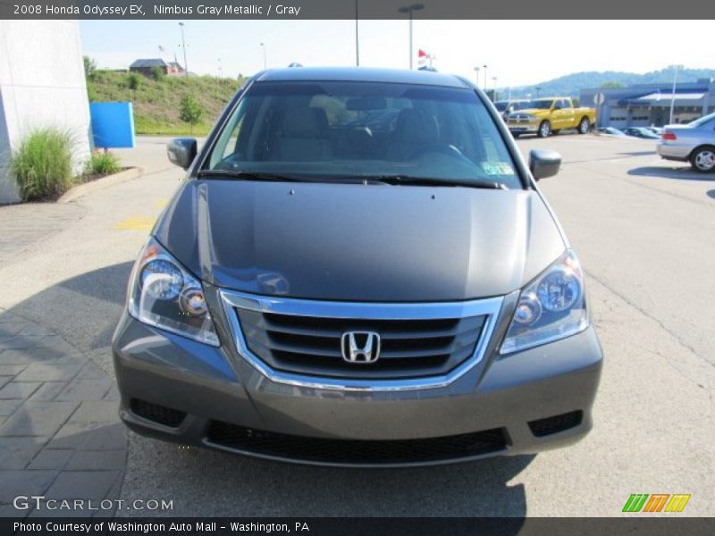 Nimbus Gray Metallic / Gray 2008 Honda Odyssey EX