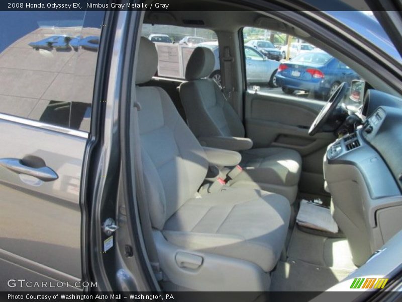 Nimbus Gray Metallic / Gray 2008 Honda Odyssey EX