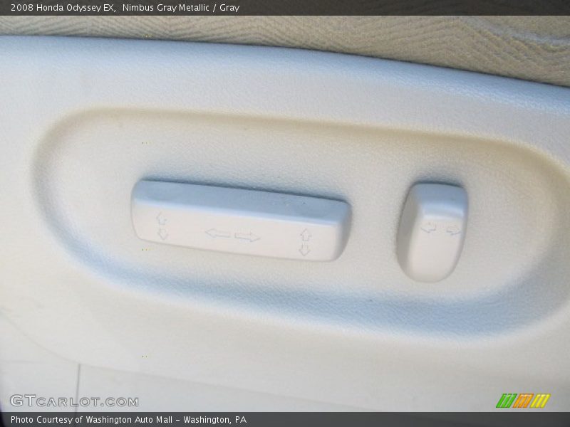Nimbus Gray Metallic / Gray 2008 Honda Odyssey EX