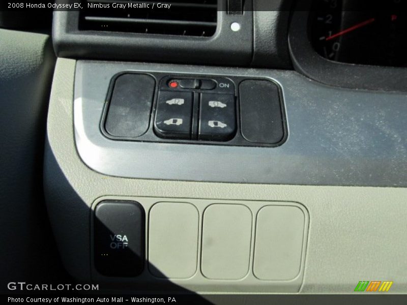 Nimbus Gray Metallic / Gray 2008 Honda Odyssey EX
