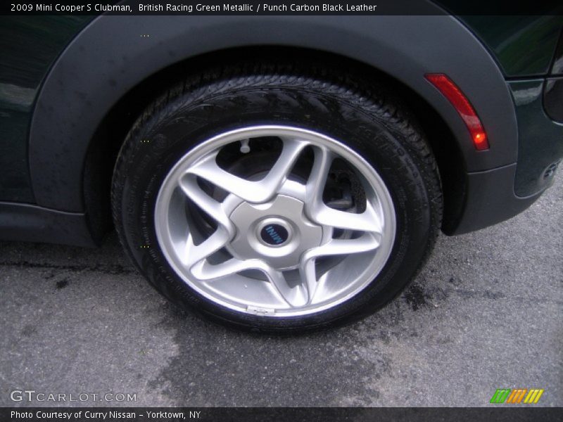British Racing Green Metallic / Punch Carbon Black Leather 2009 Mini Cooper S Clubman