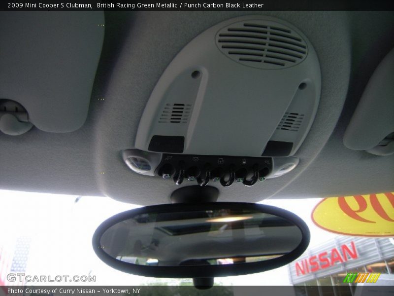 British Racing Green Metallic / Punch Carbon Black Leather 2009 Mini Cooper S Clubman