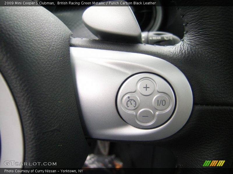 British Racing Green Metallic / Punch Carbon Black Leather 2009 Mini Cooper S Clubman