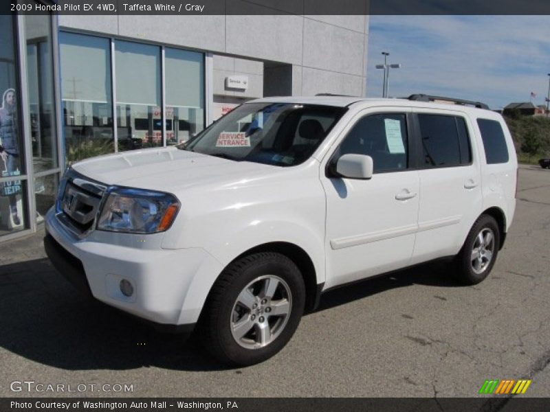 Taffeta White / Gray 2009 Honda Pilot EX 4WD