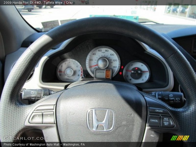 Taffeta White / Gray 2009 Honda Pilot EX 4WD