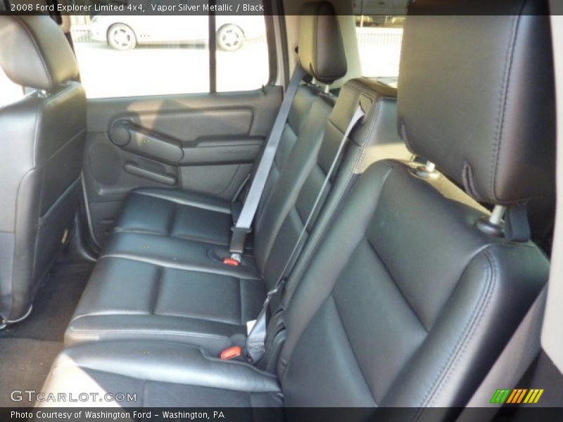 Vapor Silver Metallic / Black 2008 Ford Explorer Limited 4x4