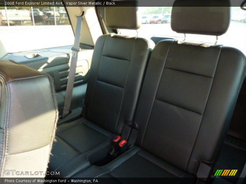 Vapor Silver Metallic / Black 2008 Ford Explorer Limited 4x4