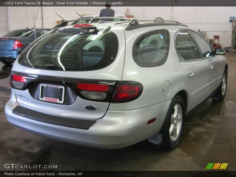Silver Frost Metallic / Medium Graphite 2002 Ford Taurus SE Wagon