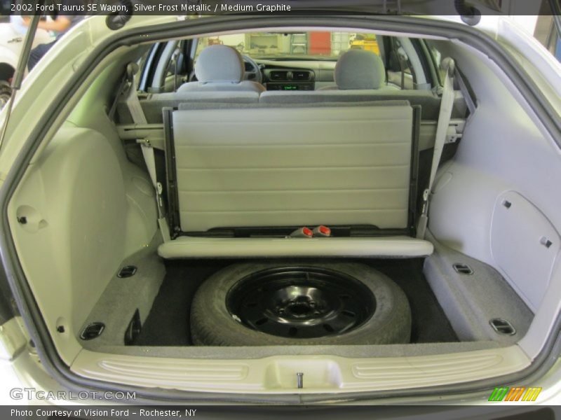 Silver Frost Metallic / Medium Graphite 2002 Ford Taurus SE Wagon