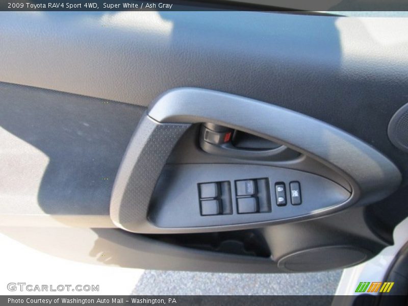 Super White / Ash Gray 2009 Toyota RAV4 Sport 4WD