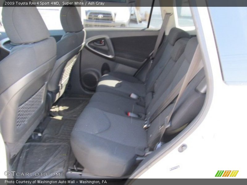 Super White / Ash Gray 2009 Toyota RAV4 Sport 4WD