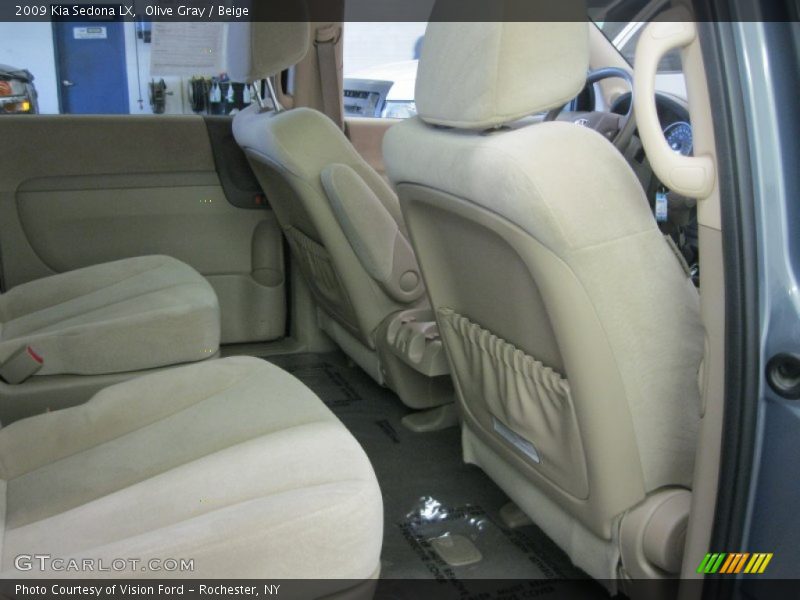 Olive Gray / Beige 2009 Kia Sedona LX