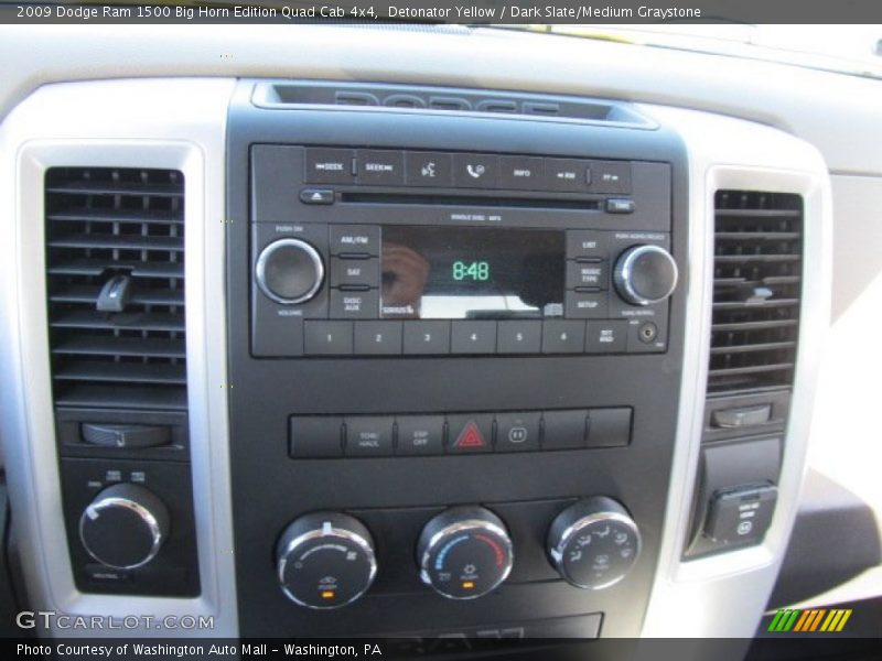 Detonator Yellow / Dark Slate/Medium Graystone 2009 Dodge Ram 1500 Big Horn Edition Quad Cab 4x4