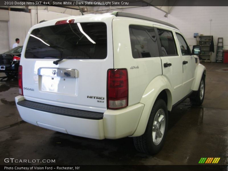 Stone White / Dark Slate Gray/Light Slate Gray 2010 Dodge Nitro SXT 4x4