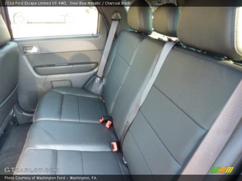 Steel Blue Metallic / Charcoal Black 2010 Ford Escape Limited V6 4WD