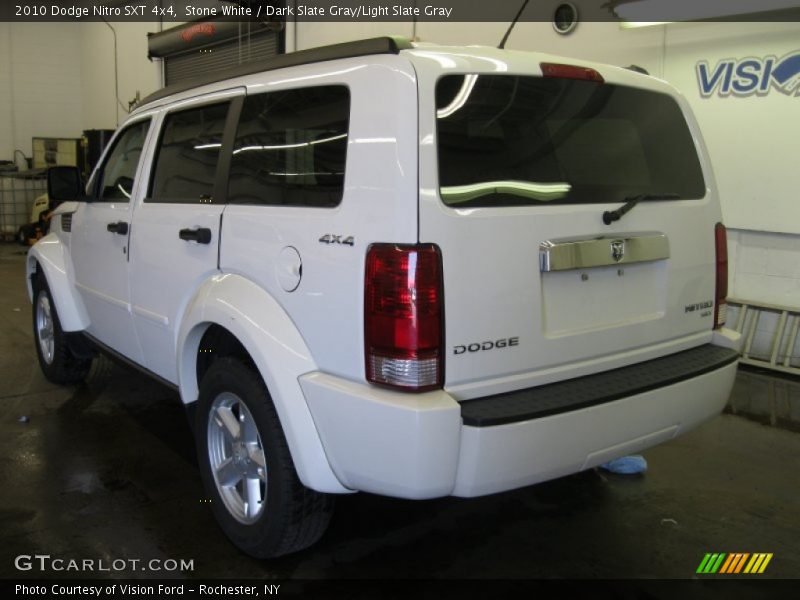 Stone White / Dark Slate Gray/Light Slate Gray 2010 Dodge Nitro SXT 4x4