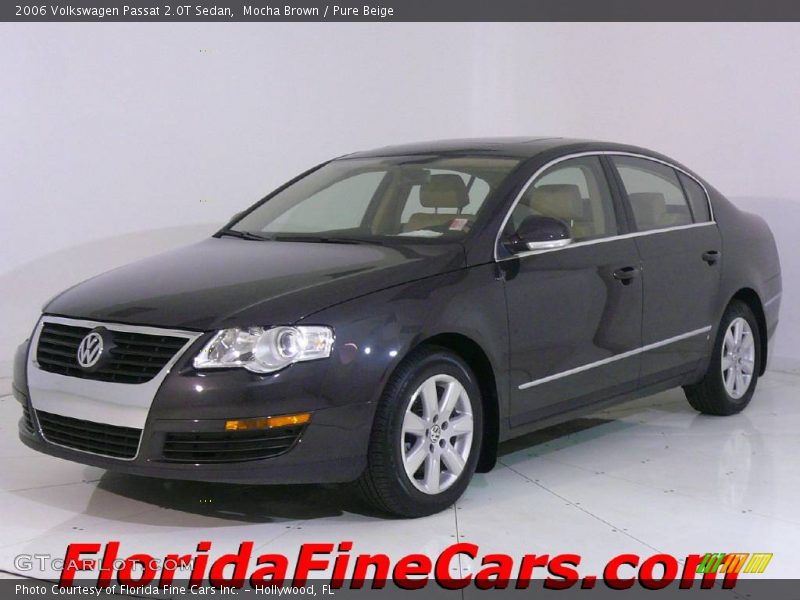 Mocha Brown / Pure Beige 2006 Volkswagen Passat 2.0T Sedan