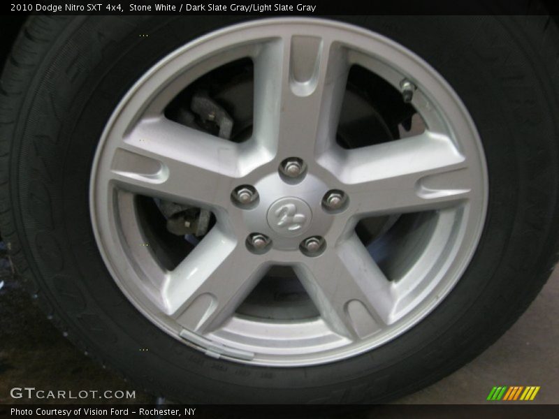 Stone White / Dark Slate Gray/Light Slate Gray 2010 Dodge Nitro SXT 4x4