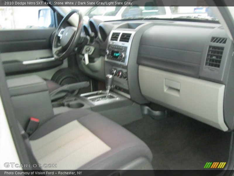 Stone White / Dark Slate Gray/Light Slate Gray 2010 Dodge Nitro SXT 4x4