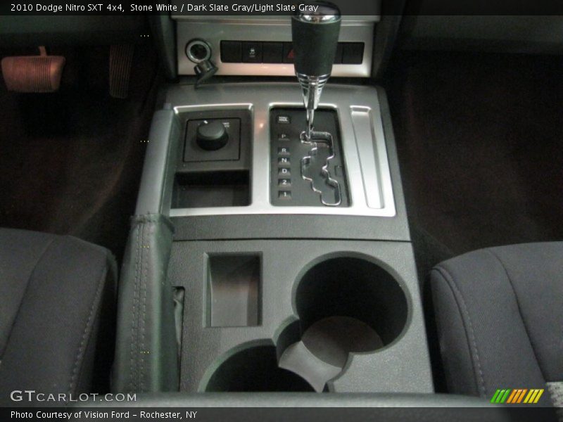 Stone White / Dark Slate Gray/Light Slate Gray 2010 Dodge Nitro SXT 4x4